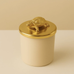 VENA KREM BARDAKLI KAPLUMBAĞA KAPAKLI VANİLYA KOKULU MUM